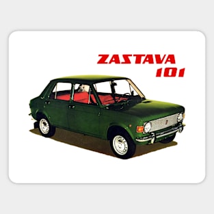 ZASTAVA 101 - advert Magnet